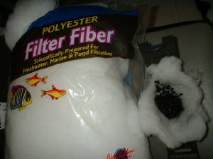 filter floss y material filtrante